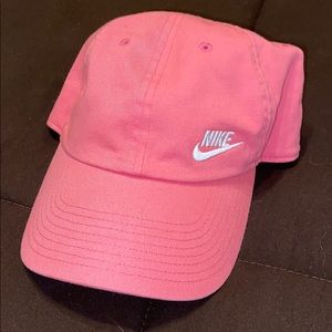 Pink Nike hat